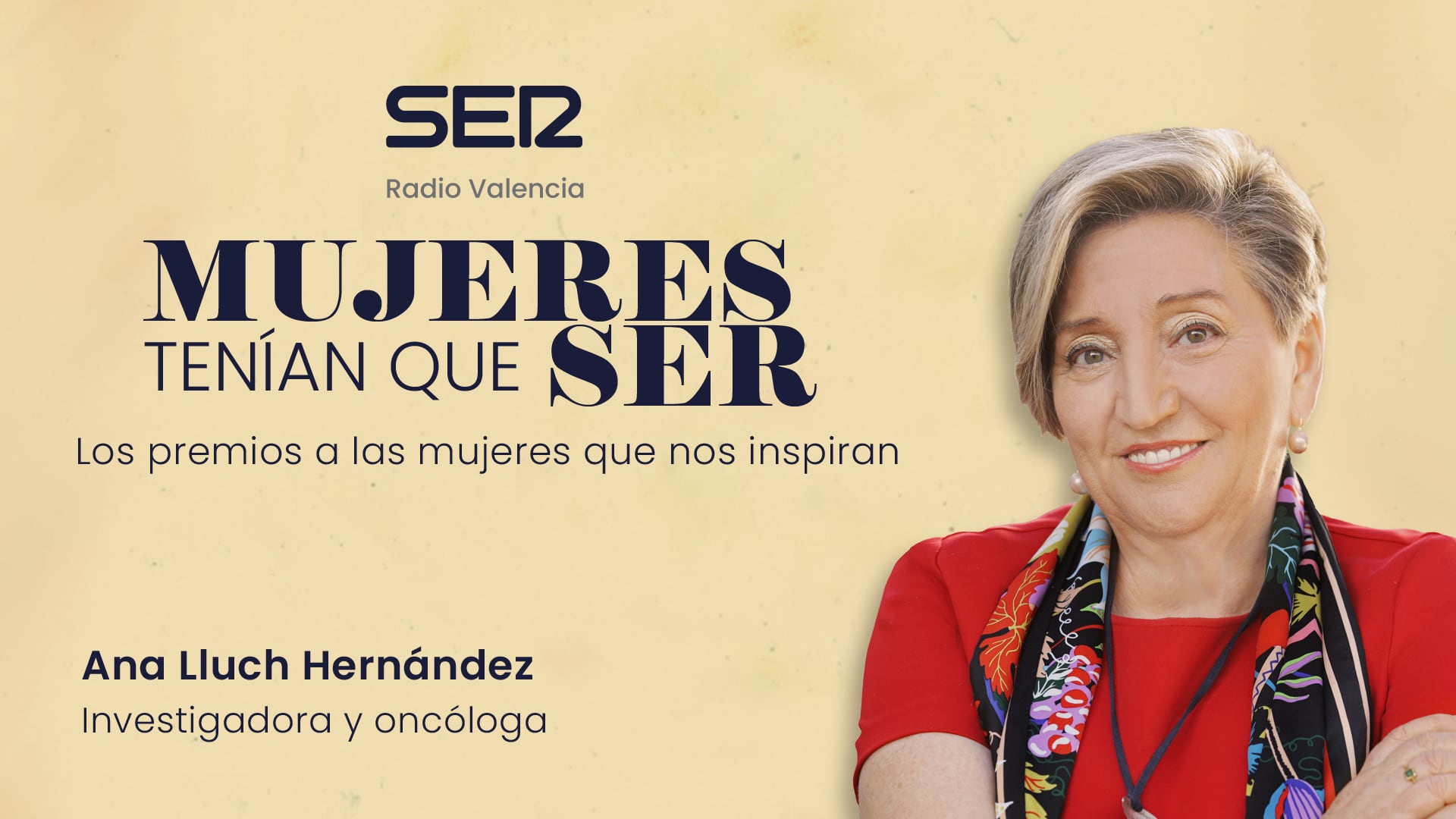 Ana Lluch, premios Mujeres Tenían que SER Radio Valencia