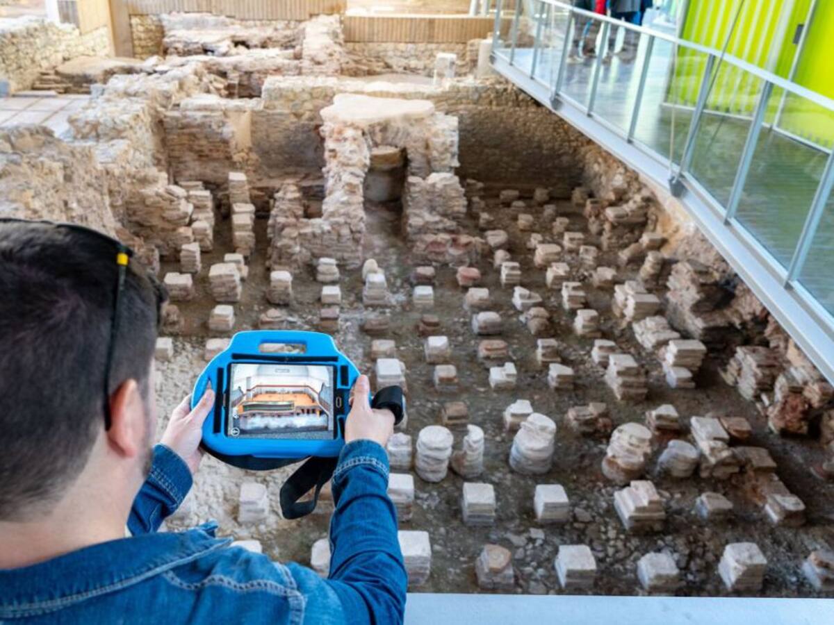 Una nueva app para recorrer las calles del Barrio del Foro Romano de Cartagena