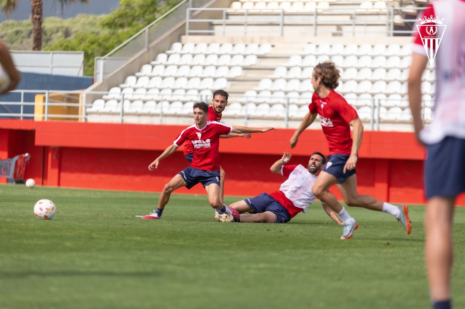 Un entreno del Algeciras