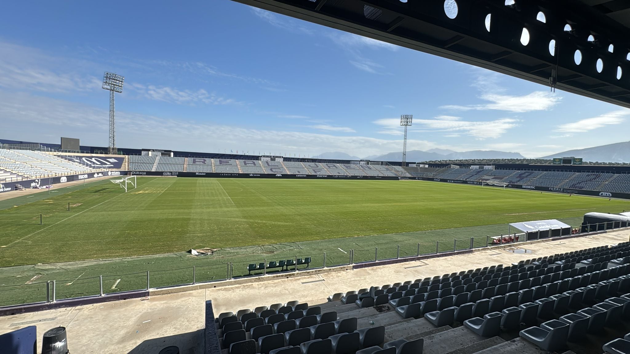 Estadio de La Victoria, Jaén.