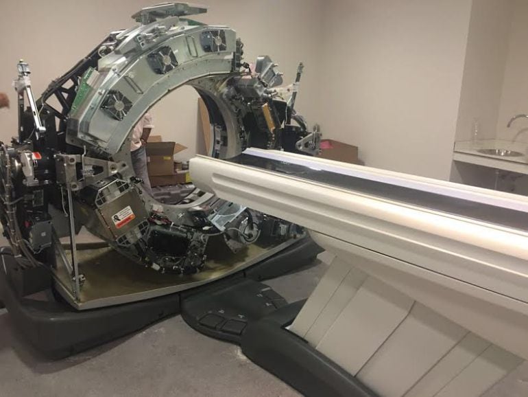 Imagen de un TAC del Hospital de Jerez