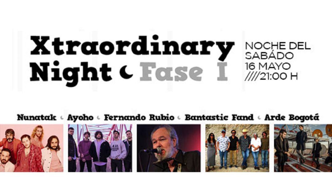 Concierto online ‘Xtraordinary Nigts. Fase I’