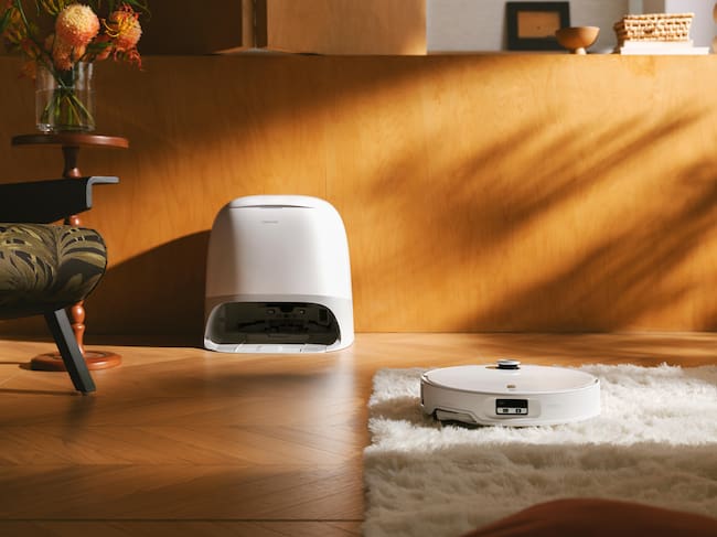 Así es la Roborock Qrevo Curv 2 Pro.