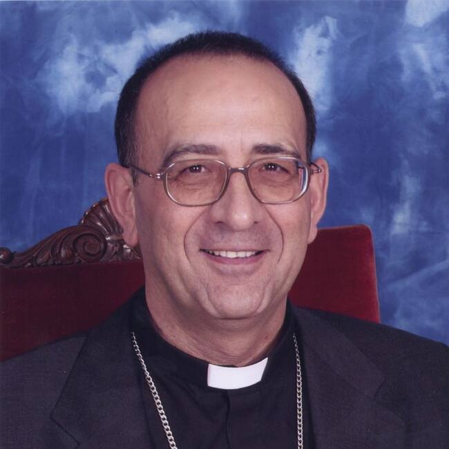 Juan José Omella, bisbe de Logronyo.