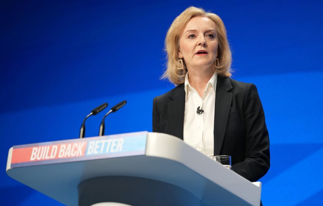 Liz Truss, ministra de Exteriores en Reino Unido