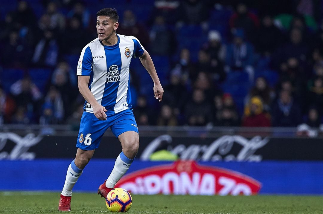 Óscar Duarte, con el Espanyol