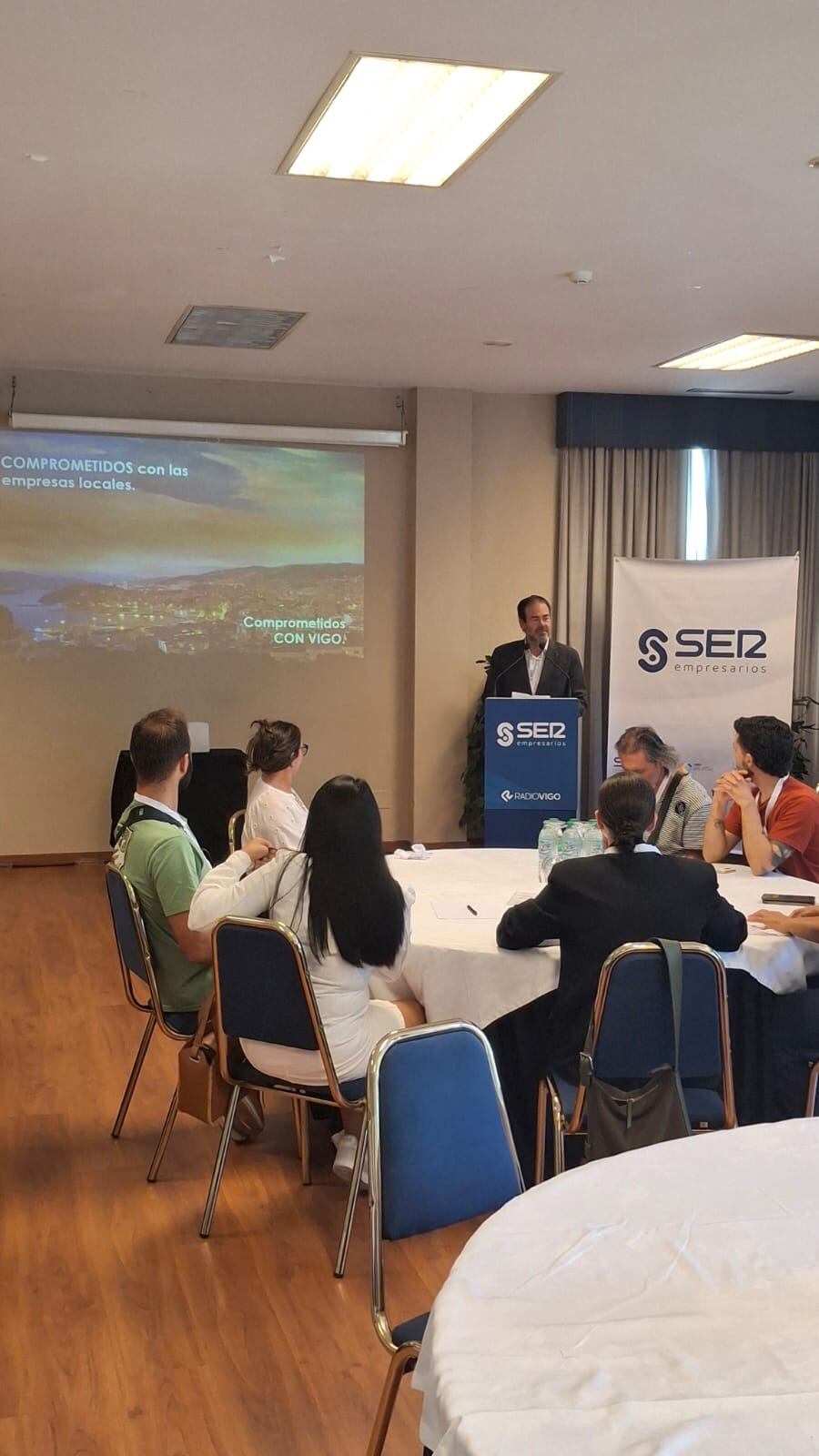 Eugenio González de Haz, Director General del Grupo Radio Vigo, interviene en la edición 2025 de SER Empresarios