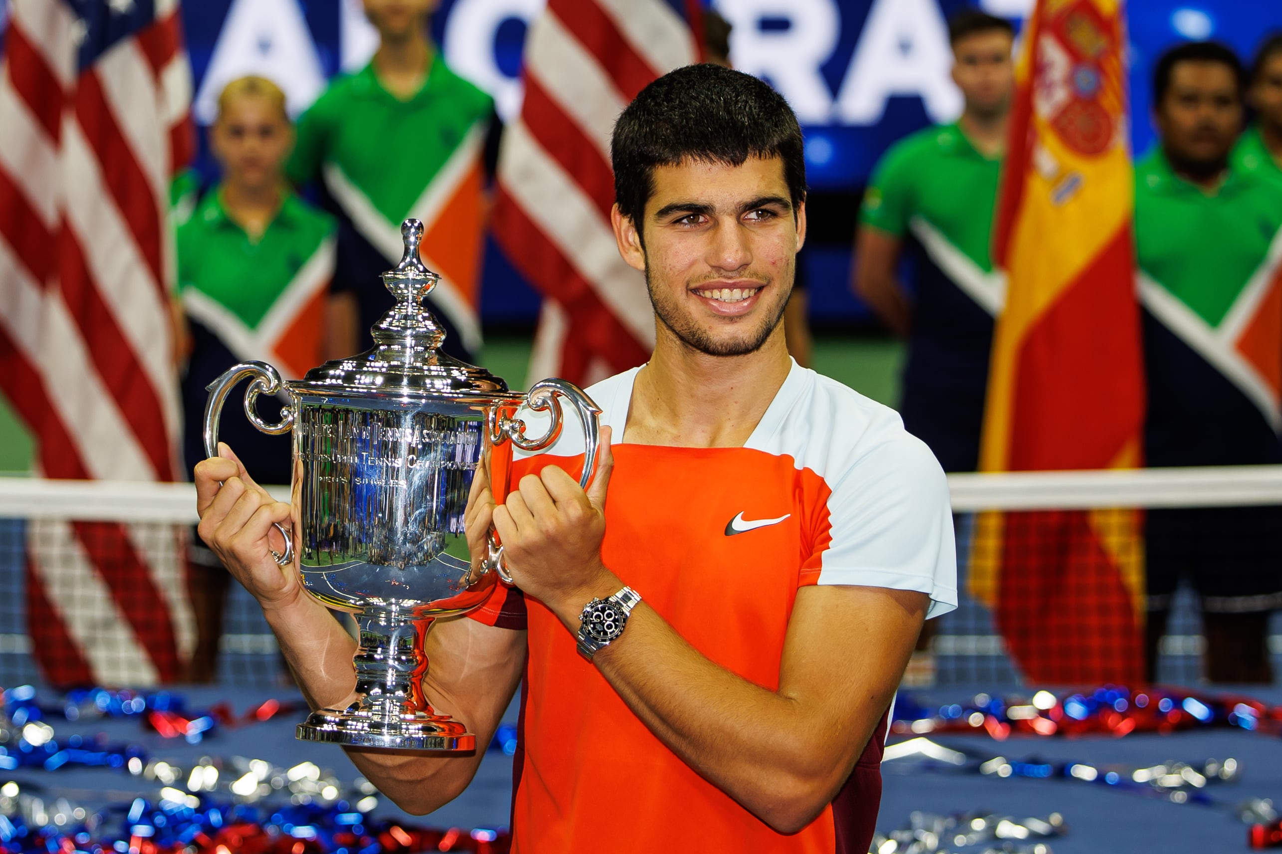 Carlos Alcaraz es el vigente campeón del US Open / Getty Images