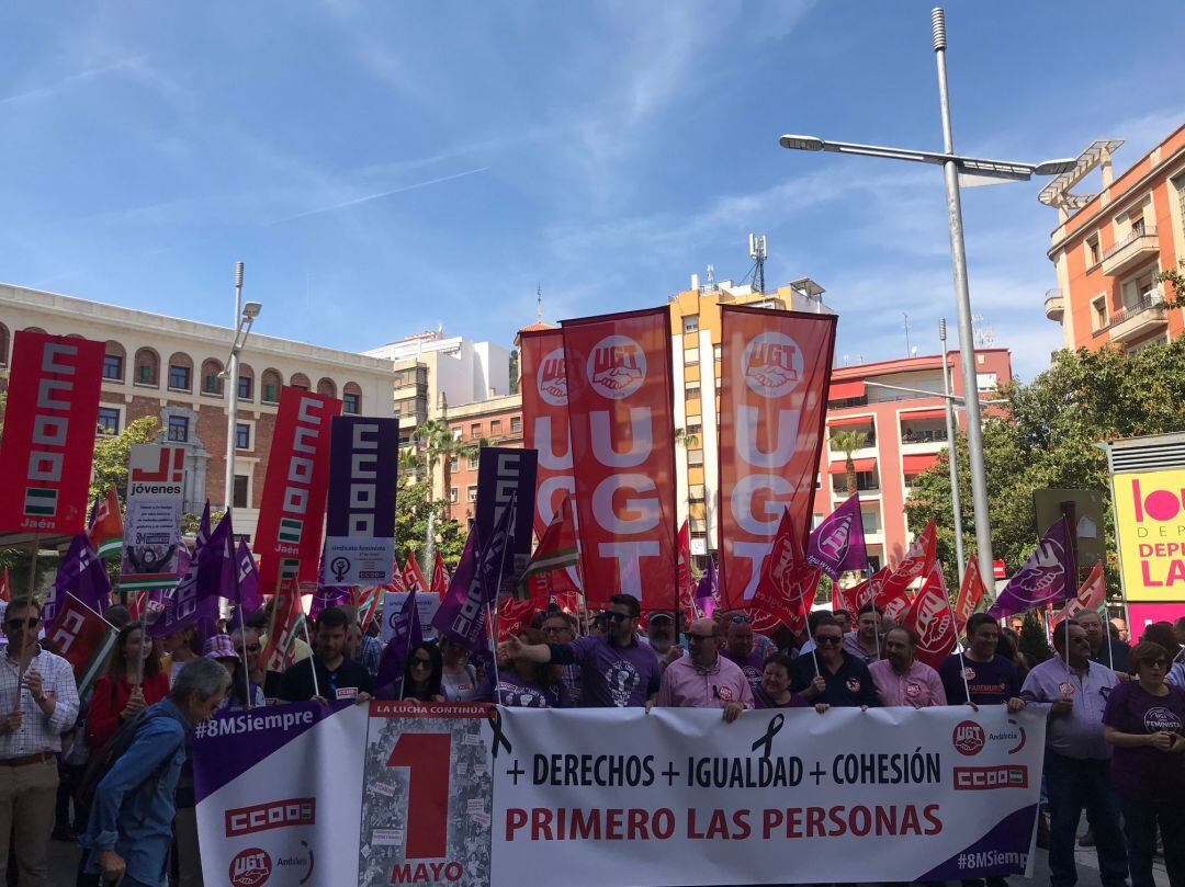 Manifestación del 1 de mayo.