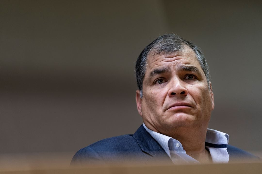 El expresidente de Ecuador, Rafael Correa