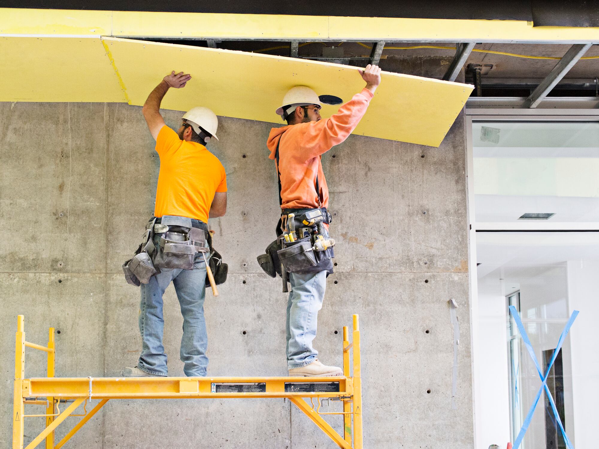 Trabajadores de la construcción