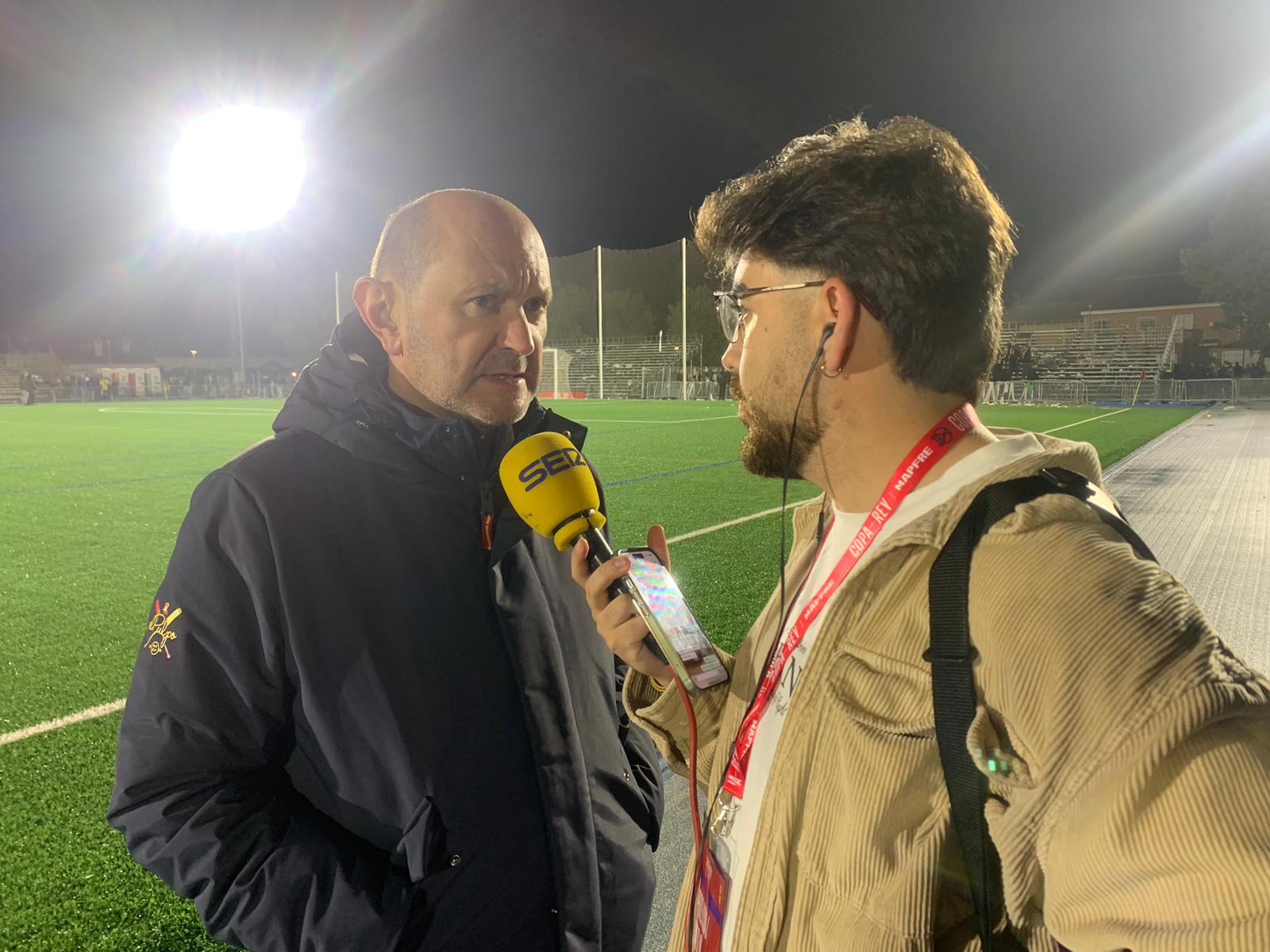 Rafa Louzán, en la SER