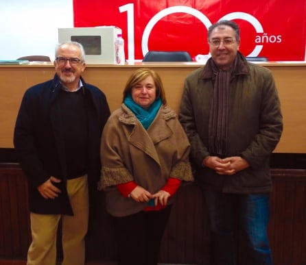 Gabriel Fajardo, Francisca Espinosa y Joaquín Requena