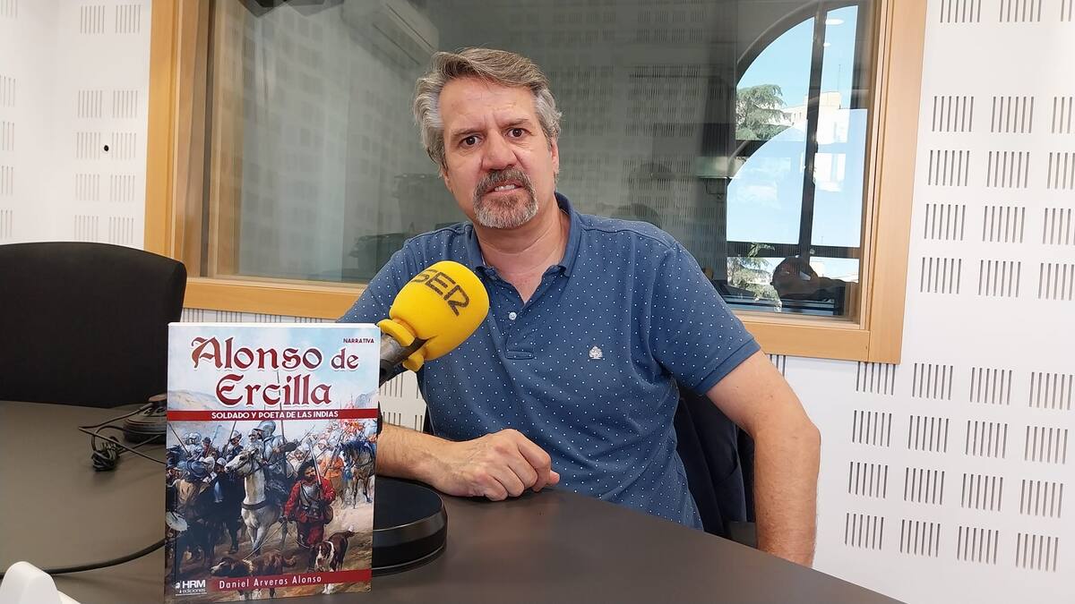 Entrevistamos a Daniel Arveras, por su última novela dedicada al escritor y conquistador Alonso de Ercilla