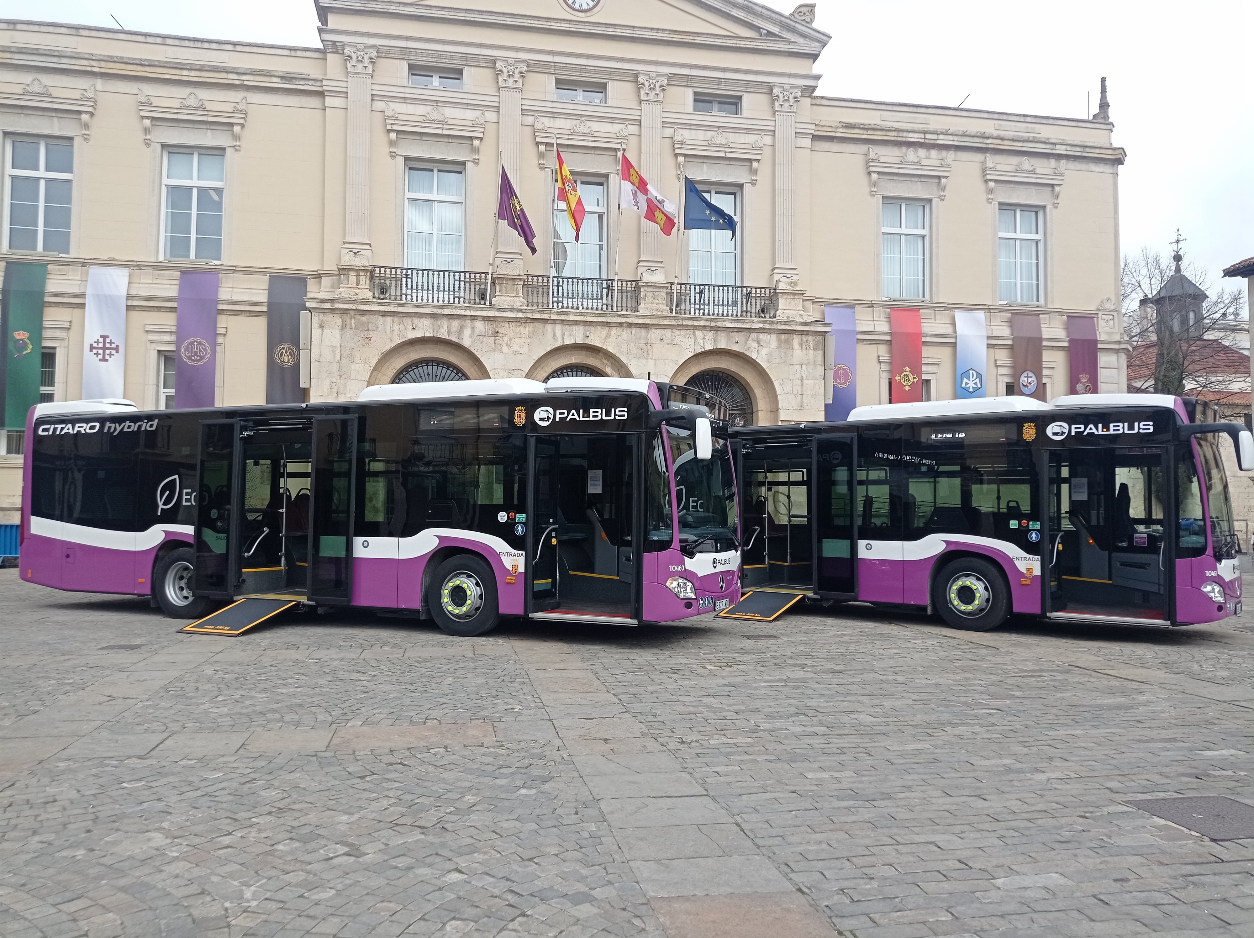 Autobuses urbanos de Palencia híbrido