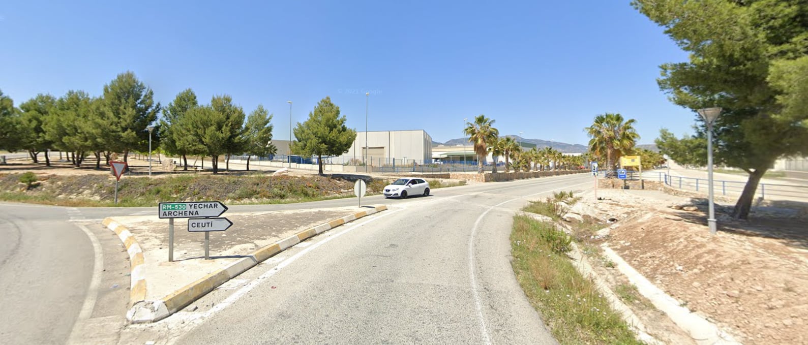 Polígono Industrial El Arreaque, en Mula