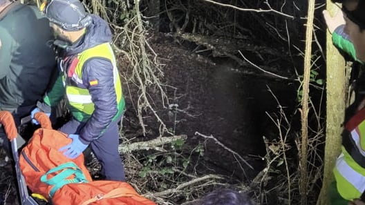 Debido a la dificultad del terreno, la recuperación del cadáver del cazador tuvo que ser efectuada por especialistas del grupo de rescate e intervención en montaña de la Guardia Civil (GREIM)