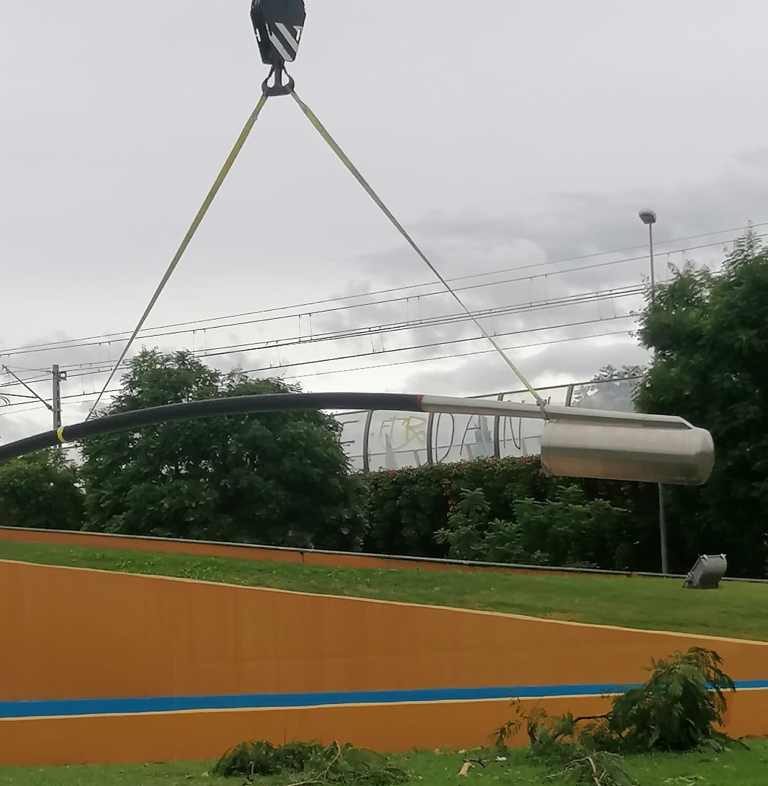 Retirada de la venencia tras el temporal