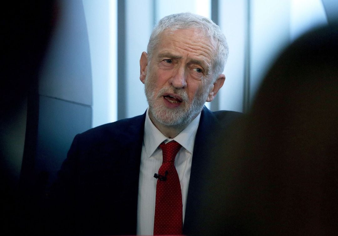 El líder de la oposición laborista, Jeremy Corbyn