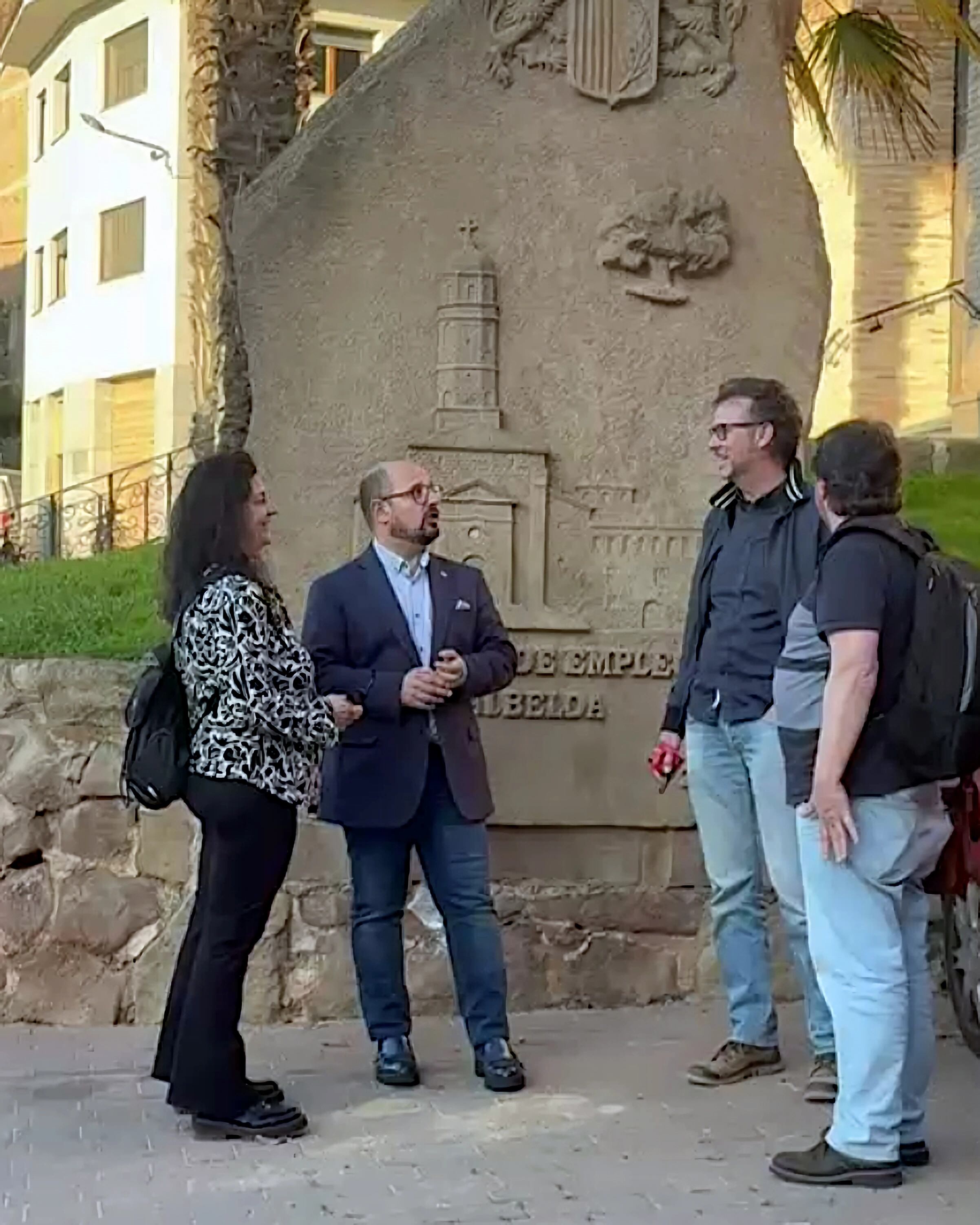 Alberto Izquierdo en Albelda.