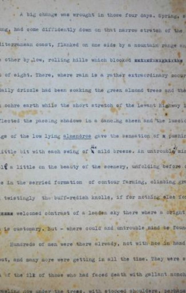 Durante su reclusión en Los Almendros, J.Menéndez escribió su experiencia