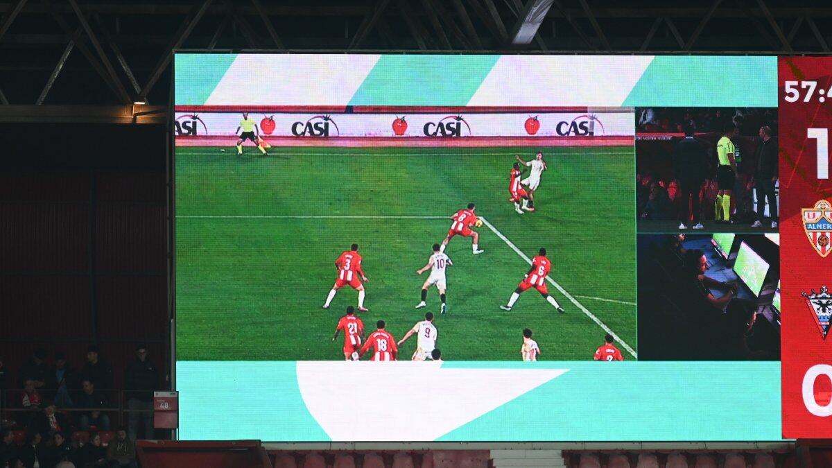 Videomarcador del Estadio de los Juegos Mediterráneos.