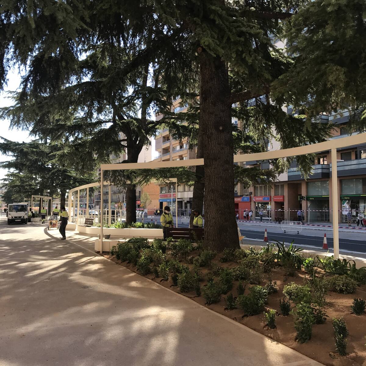 La segunda fase de reurbanización de Ramón y Cajal, finalizada dos meses antes de tiempo