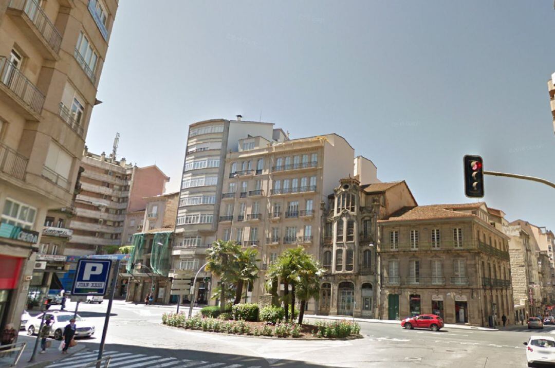 La plaza Alférez Provisional de Ourense