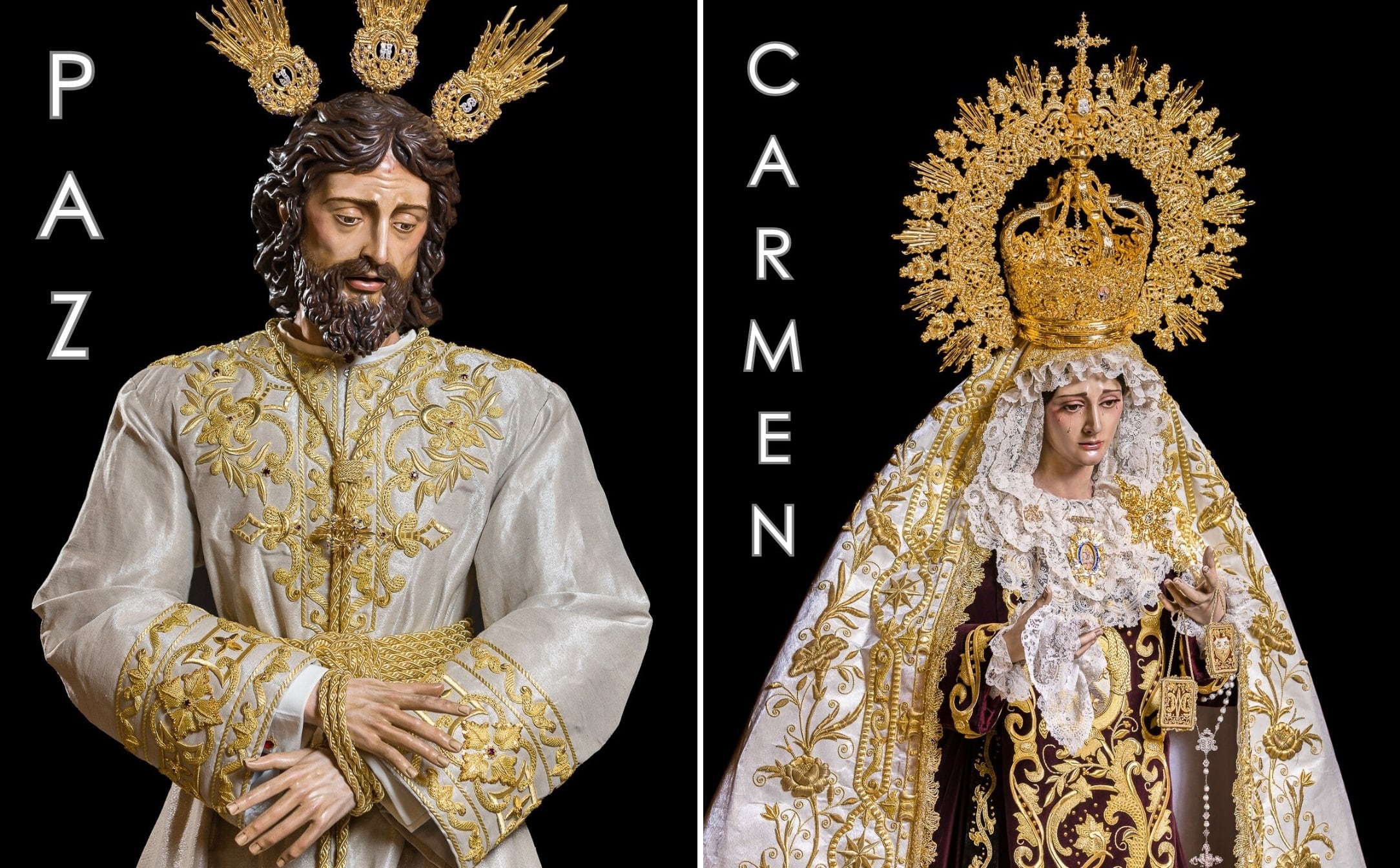 El Señor de la Paz y la Virgen del Carmen serán restaurados si lo aprueba el cabildo de hermanos