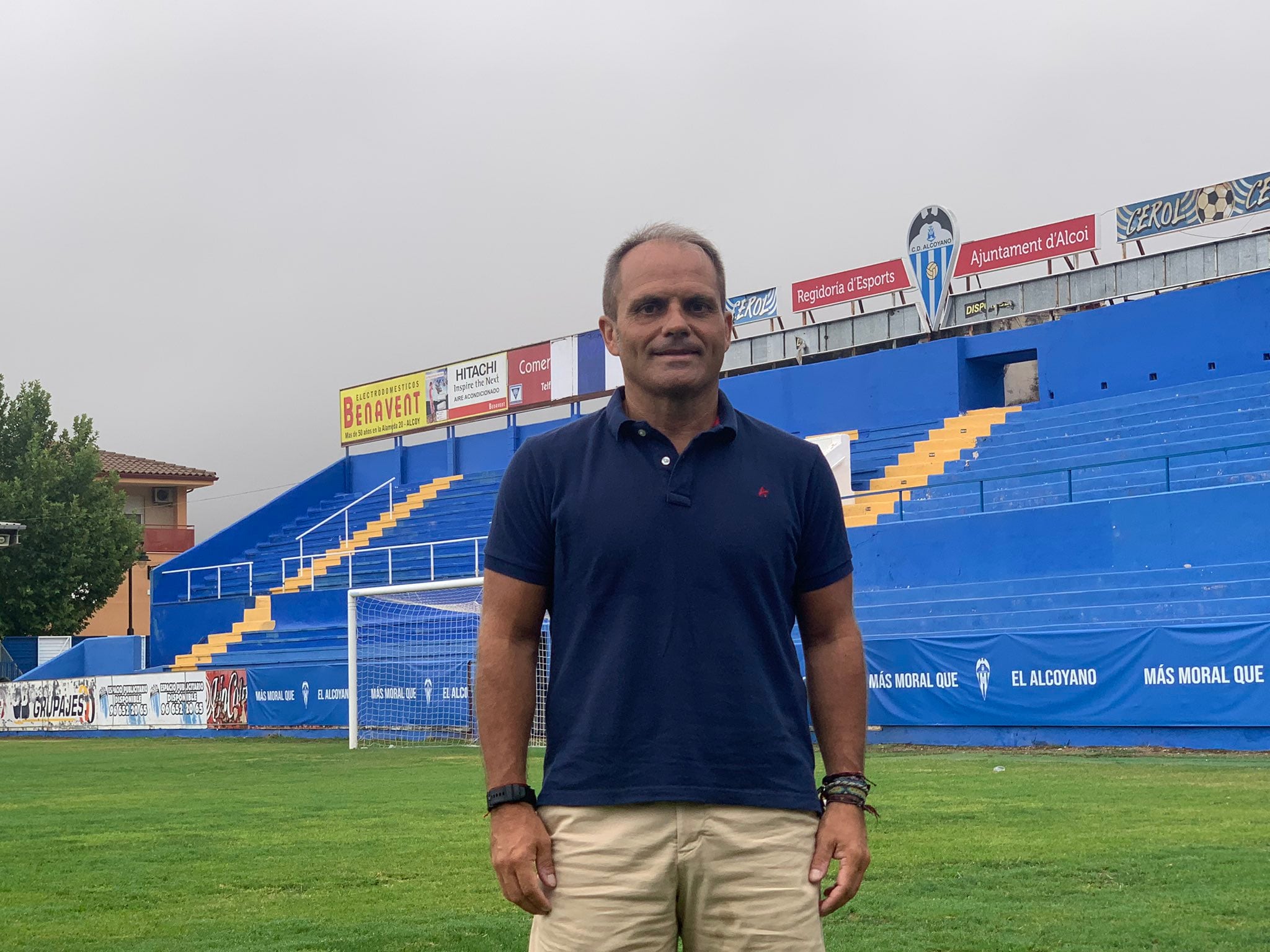 José Luis González, renueva como Director Deportivo dos temporadas más con el Alcoyano