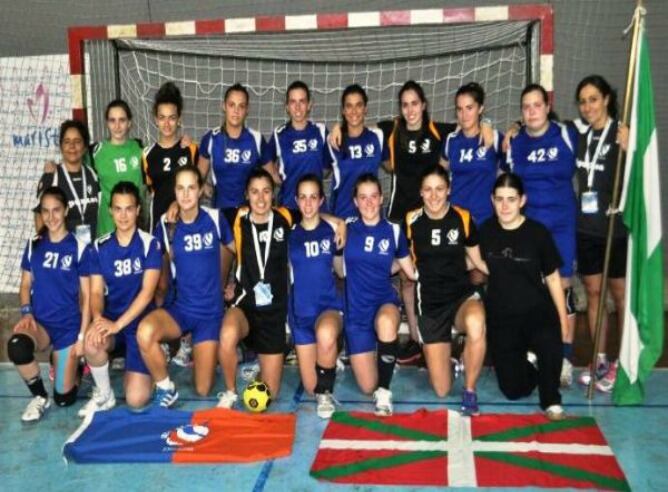Las chicas del Bera Bera juvenil subcampeonas en Màlaga