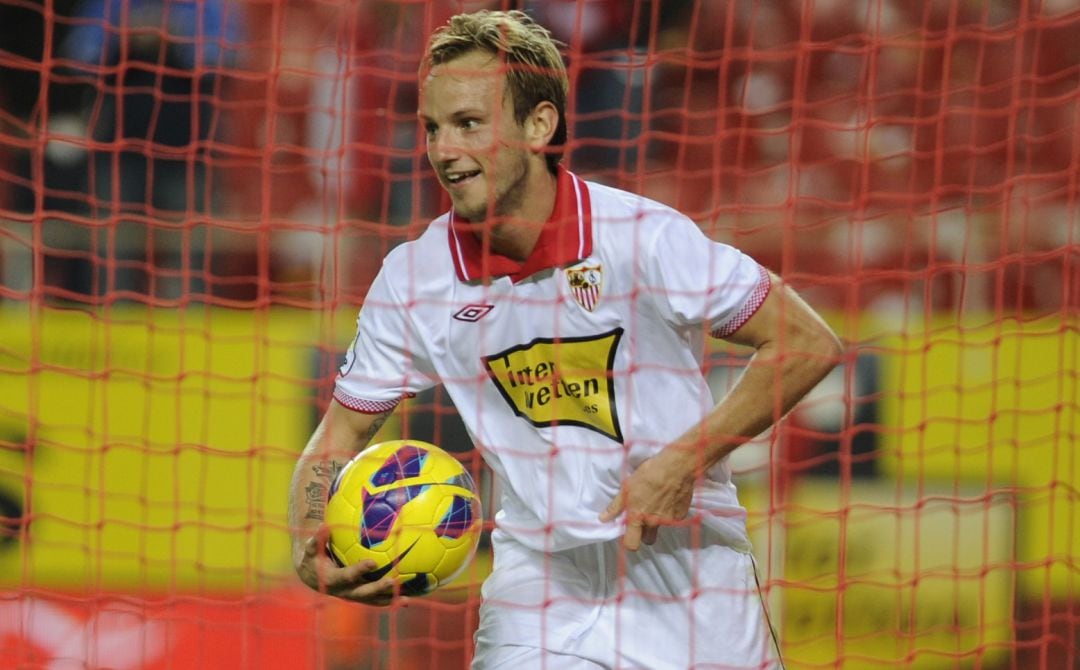 Ivan Rakitic, en su primera etapa en el Sevilla.