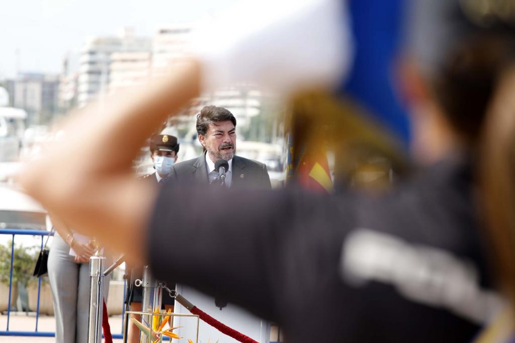 Luis Barcala, alcalde de Alicante, durante un acto oficial (Imagen de archivo)