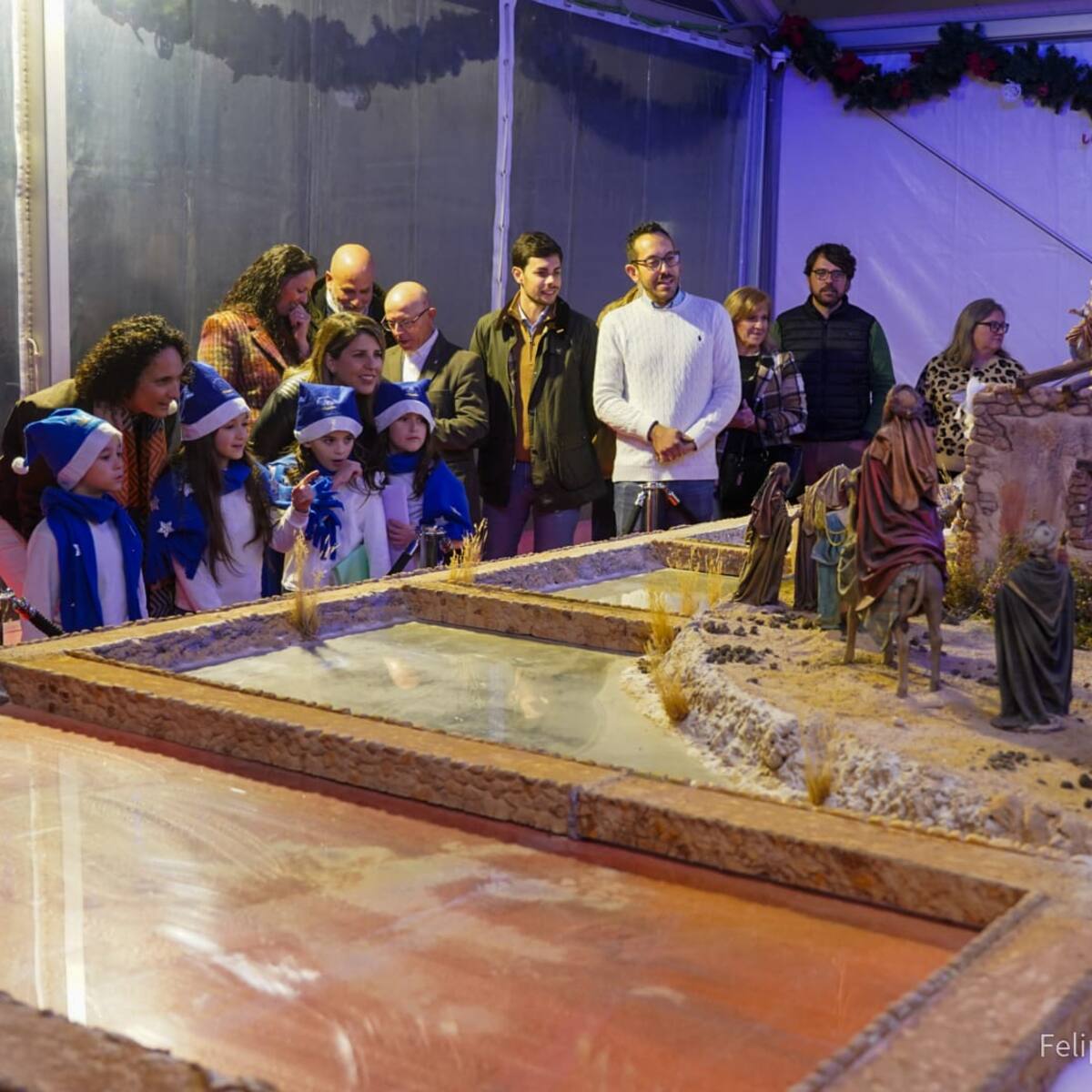 Cartagena estrena su Belén Municipal con nuevas escenas y 700 figuras artesanales