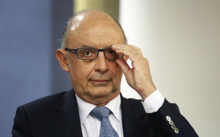 Imagen del Ministro de Hacienda, Cristóbal Montoro.