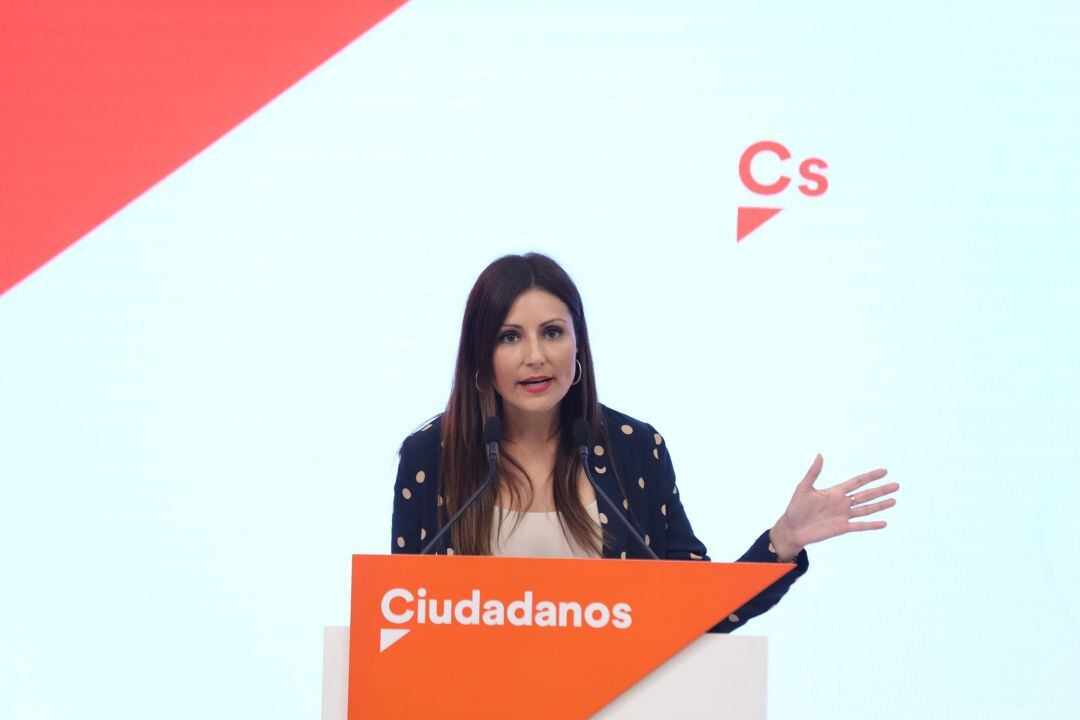 La portavoz nacional de Cs, Lorena Roldán.