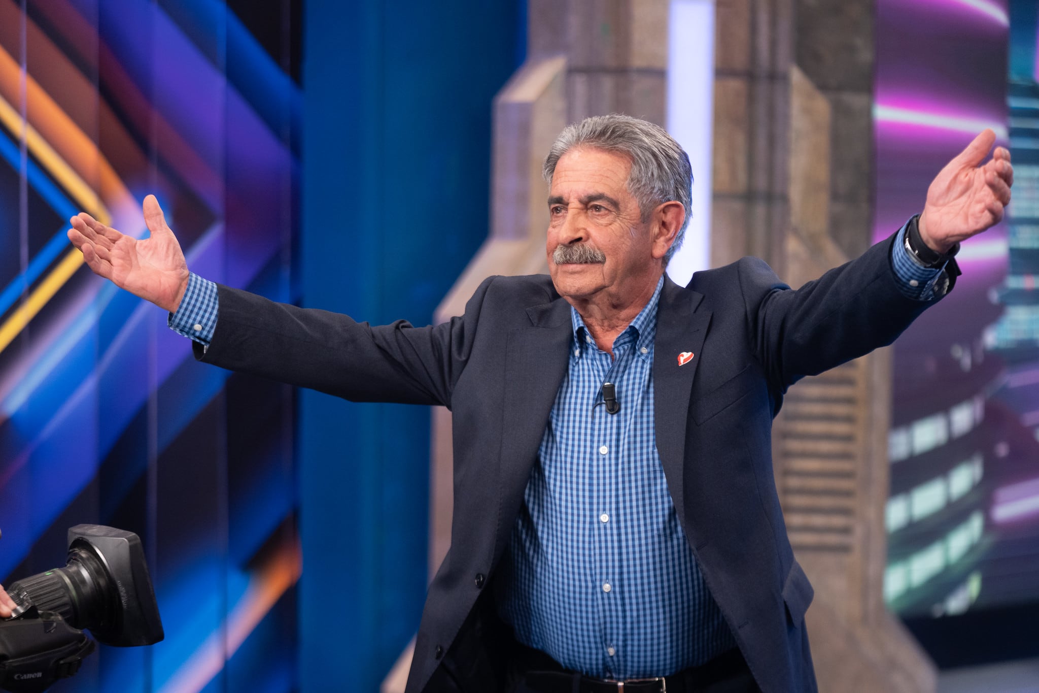 Miguel Ángel Revilla en El Hormiguero.