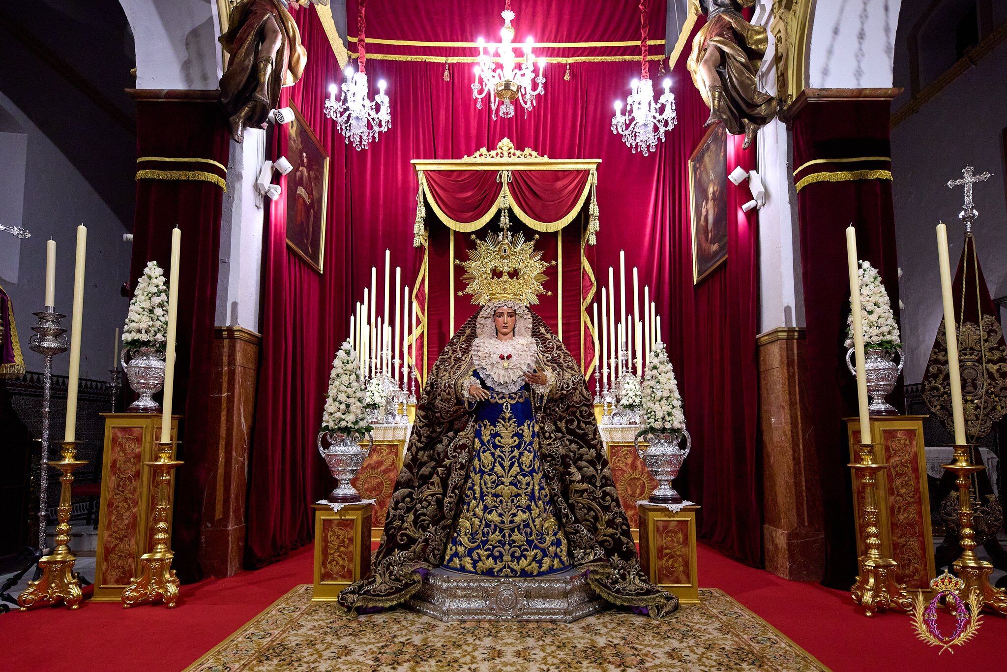 María Santísima de La O en su Parroquia de la calle Castilla