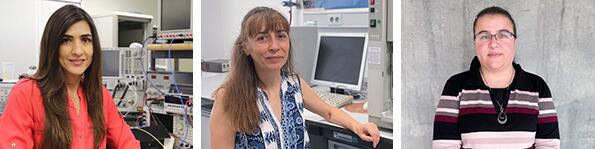 Las tres científicas del Campus de Gandia destacadas en el listado del CSIC.