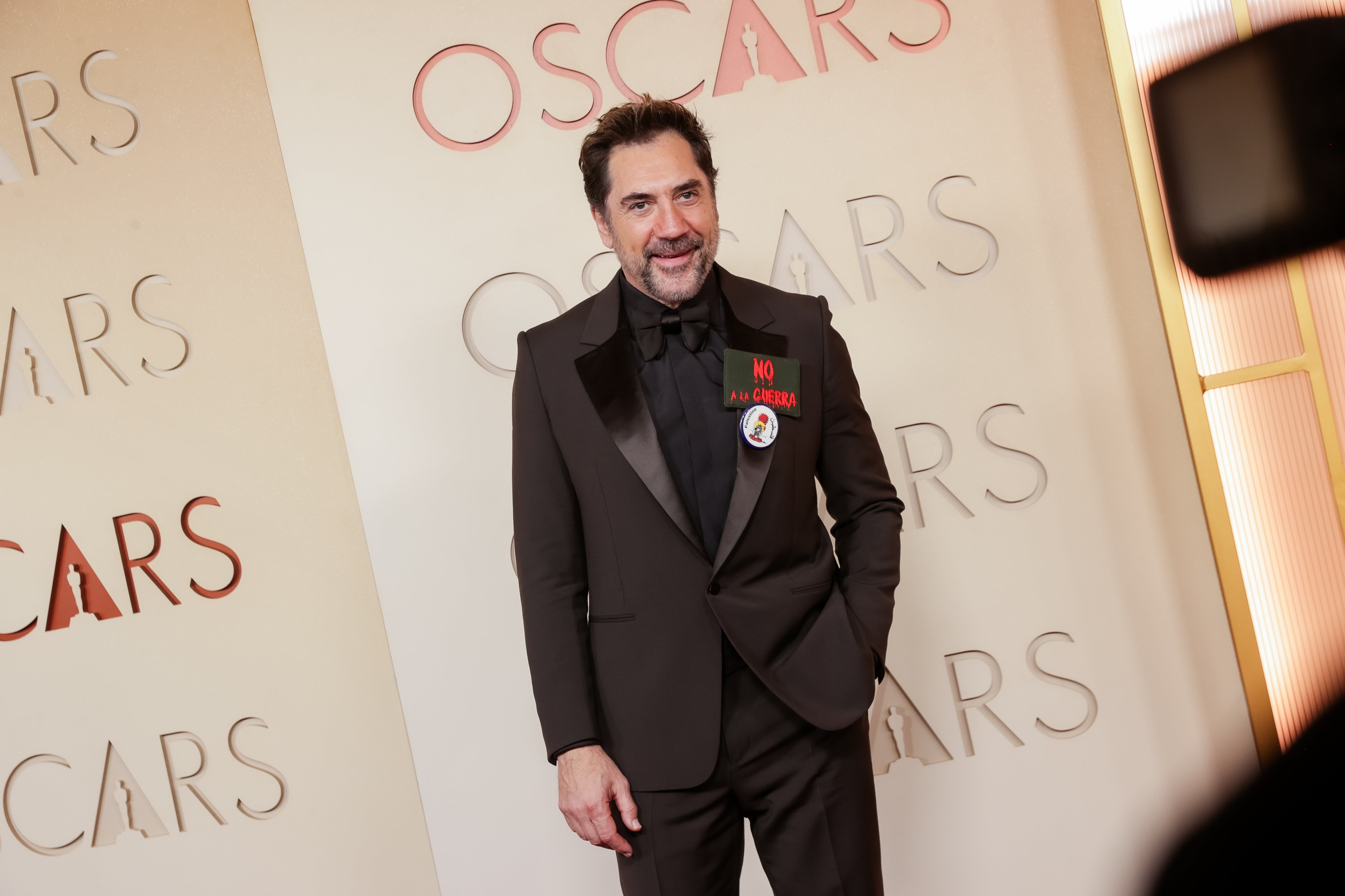 Javier Bardem a su llegada a los Premios Oscar