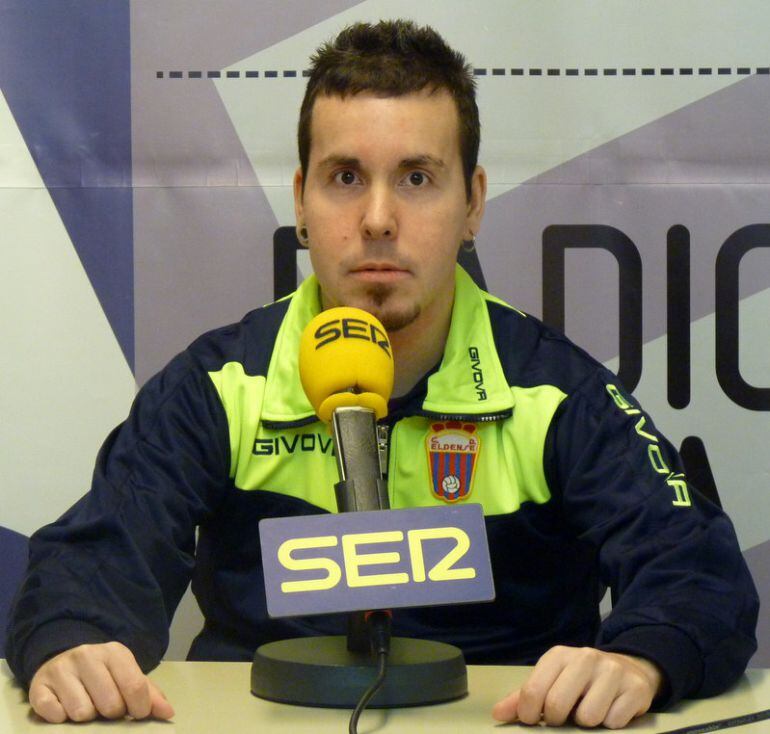 Aitor López, cofundador de la PACDE, en el programa SER Deportivos de Radio Elda-Cadena SER