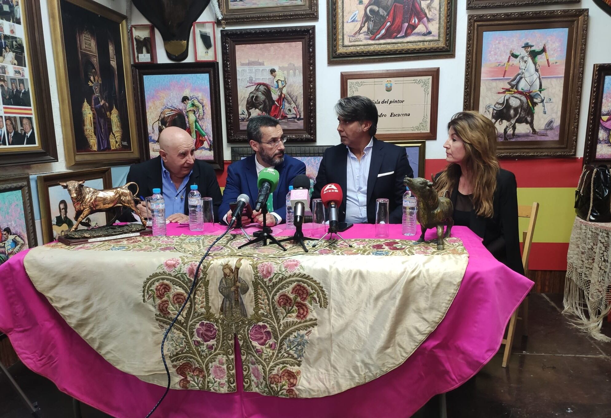 Presentación de los carteles taurinos