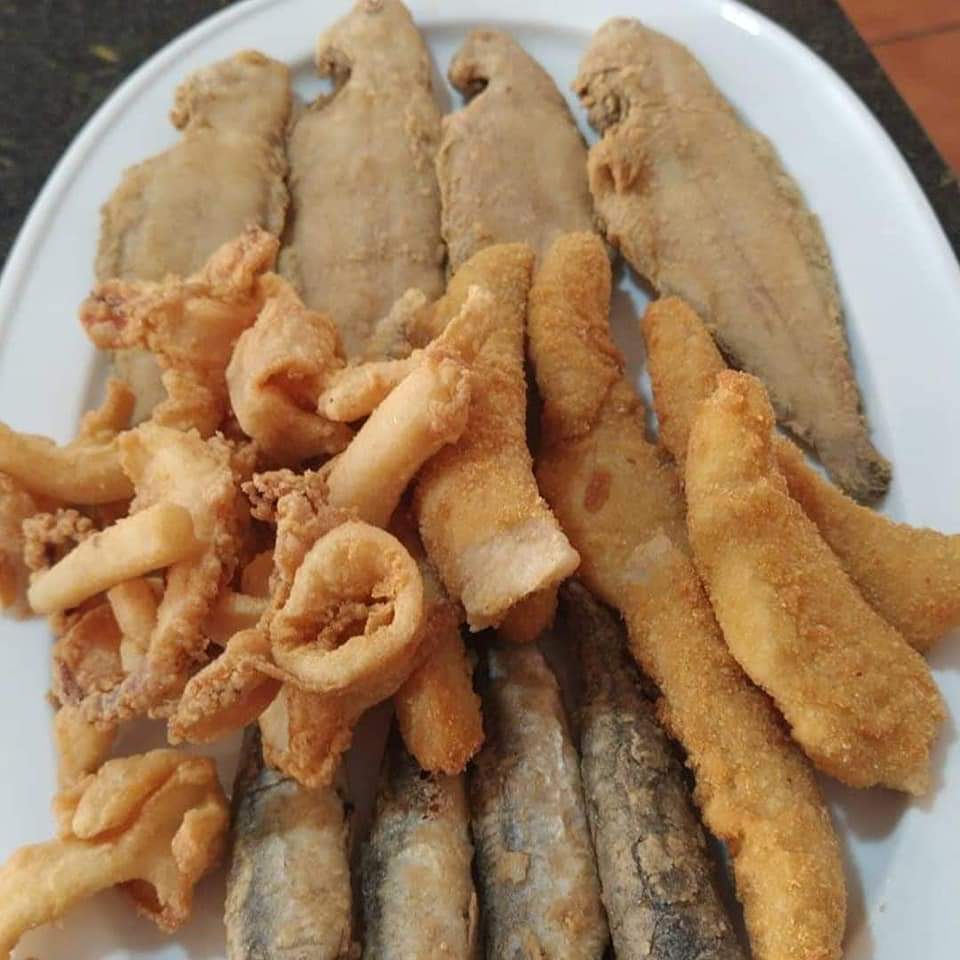 Ración de pescaíto frito de La Bocacha