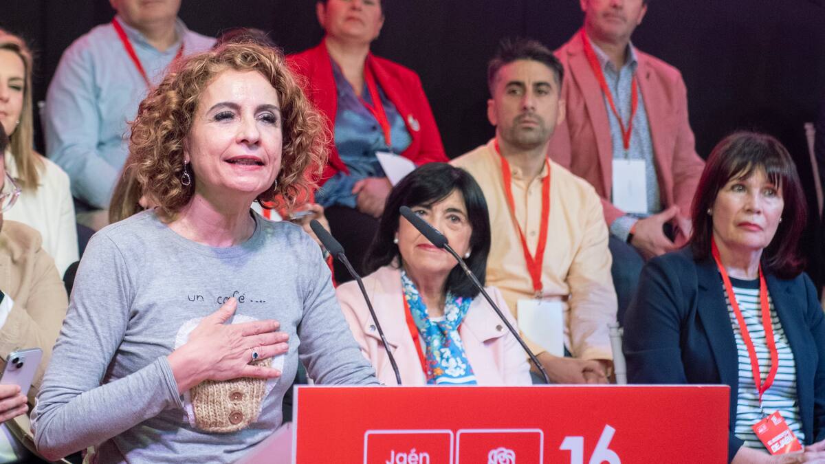 María Jesús Montero, secretaria general PSOE Andalucía: "El que lideraba hasta la fecha esta organización da un paso a un lado voluntariamente"