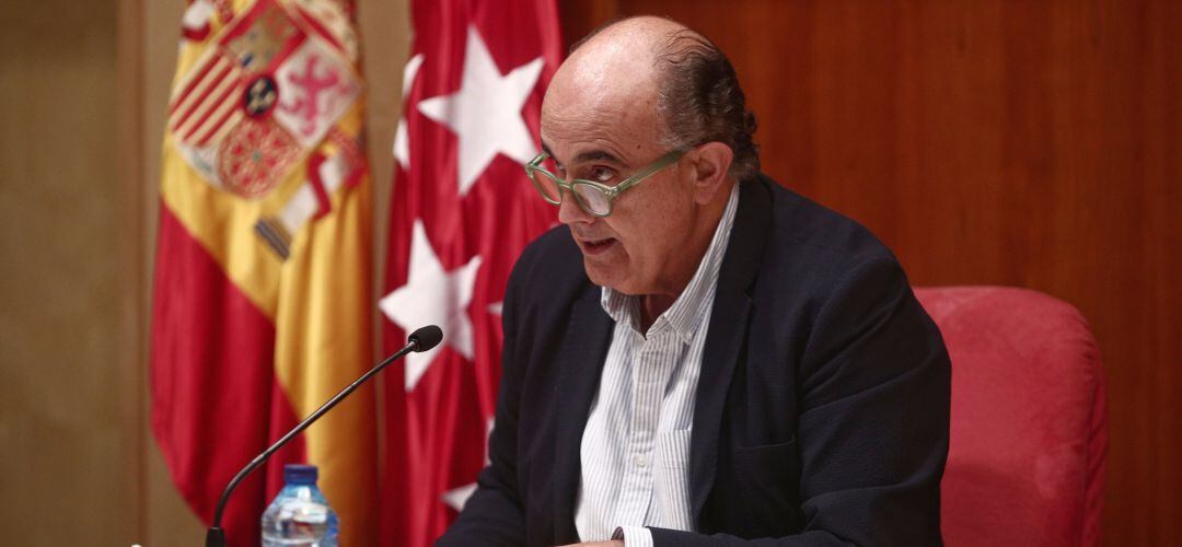 El viceconsejero de Salud Pública y Plan COVID-19 de la Comunidad de Madrid, Antonio Zapatero