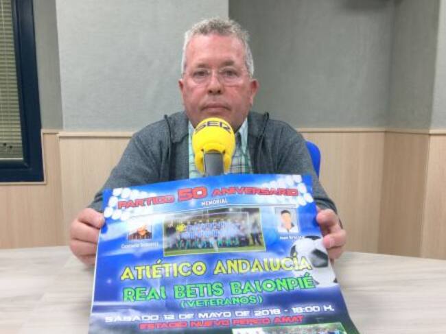 Tomás Egido, entrenador del Atl. Andalucía