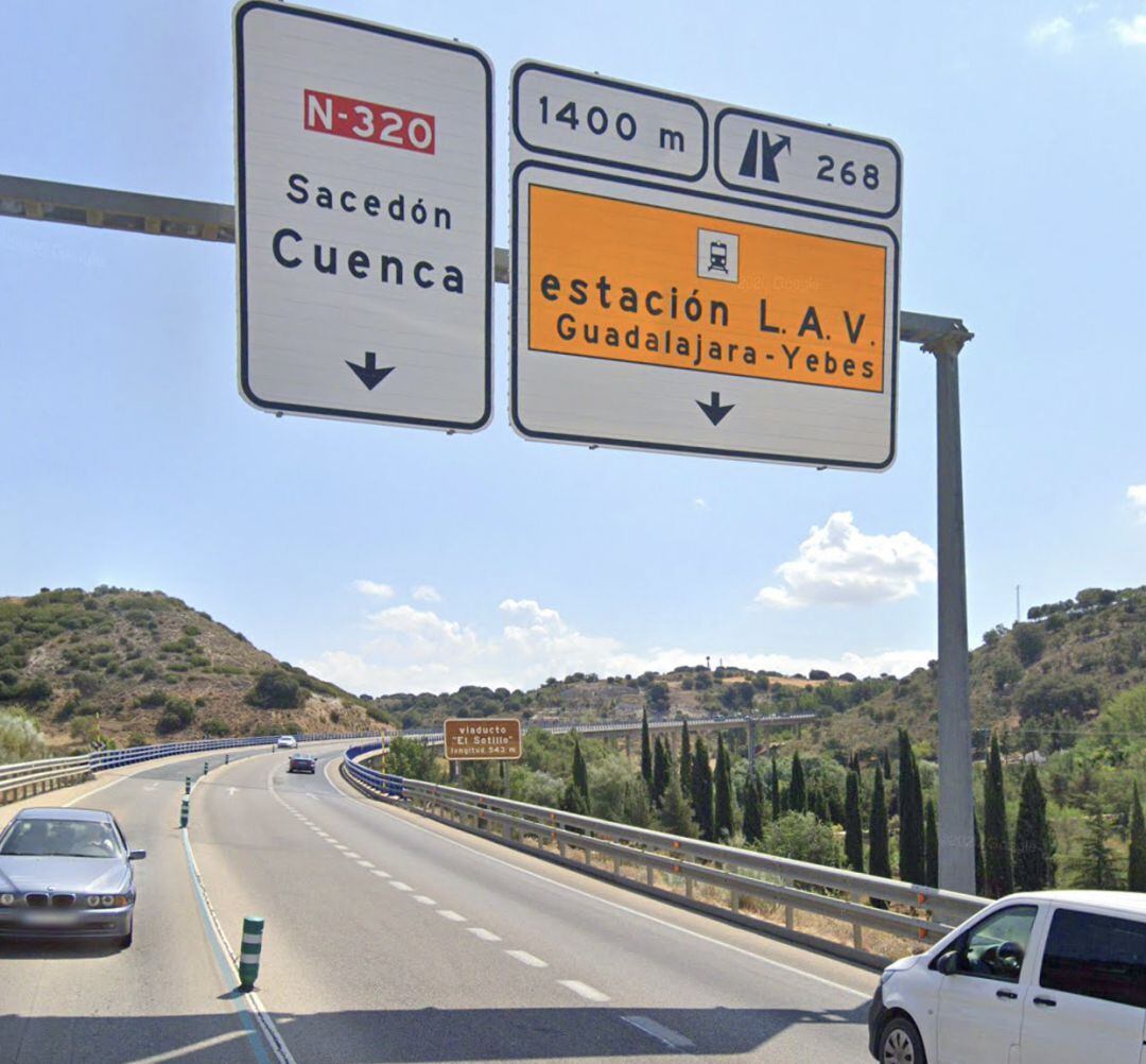 Viaducto del Sotillo en la N 320