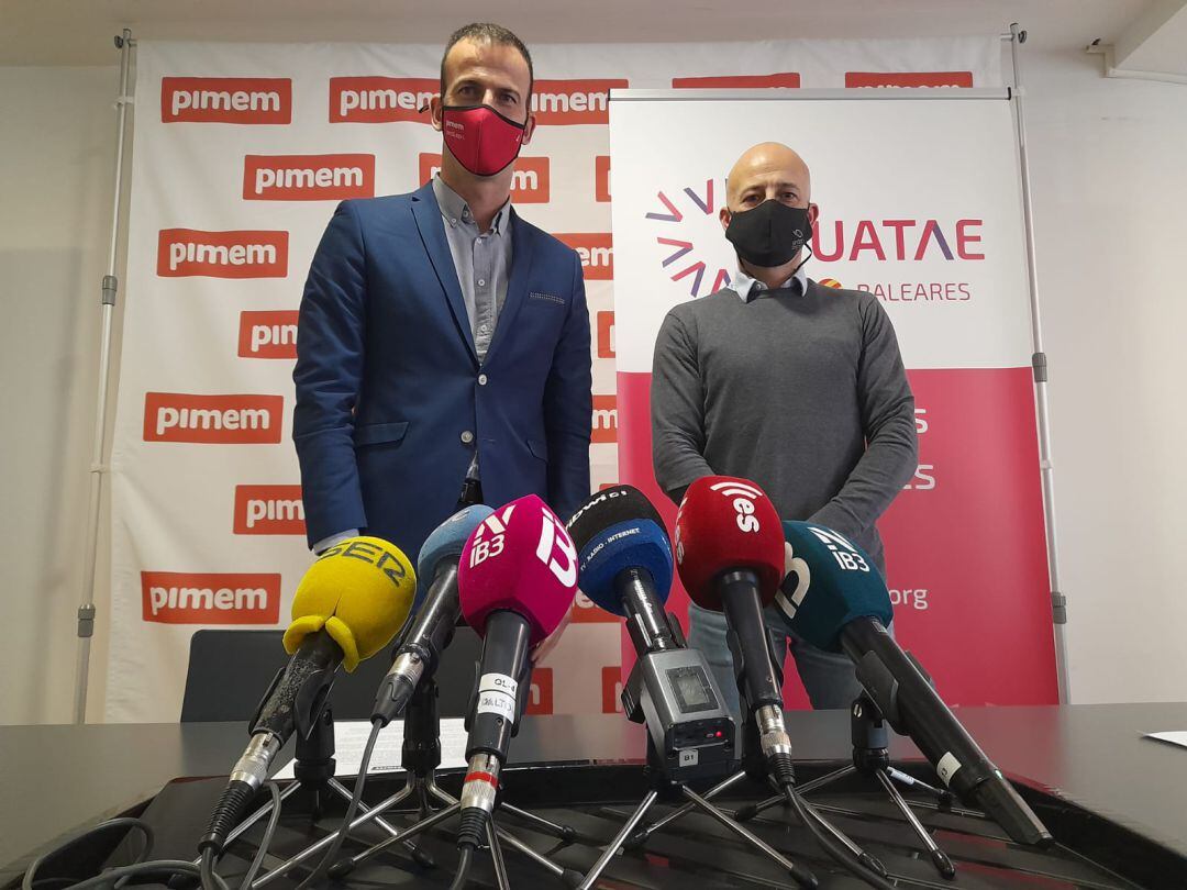 Jordi Mora y Jeroni Valcaneras