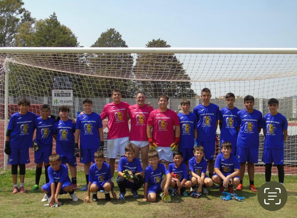 El I Clinic de porteros &quot;Alberto Sánchez&quot; en Plasencia organizado por la Escuela de Porteros Miguel Ángel Sainz.