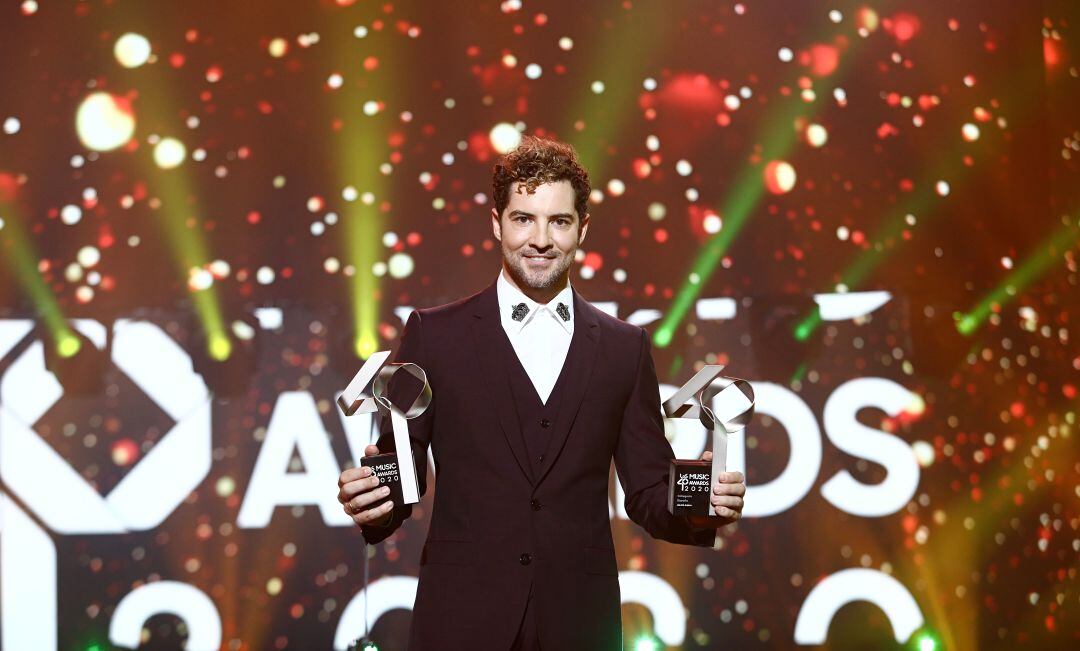 David Bisbal, uno de los triunfadores de LOS40 Music Awards 2020.